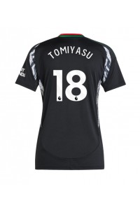 Fotbalové Dres Arsenal Takehiro Tomiyasu #18 Dámské Venkovní Oblečení 2024-25 Krátký Rukáv